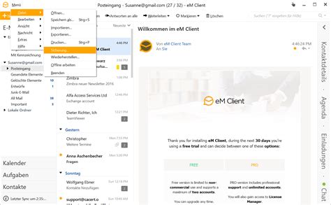 emclient inloggen.
